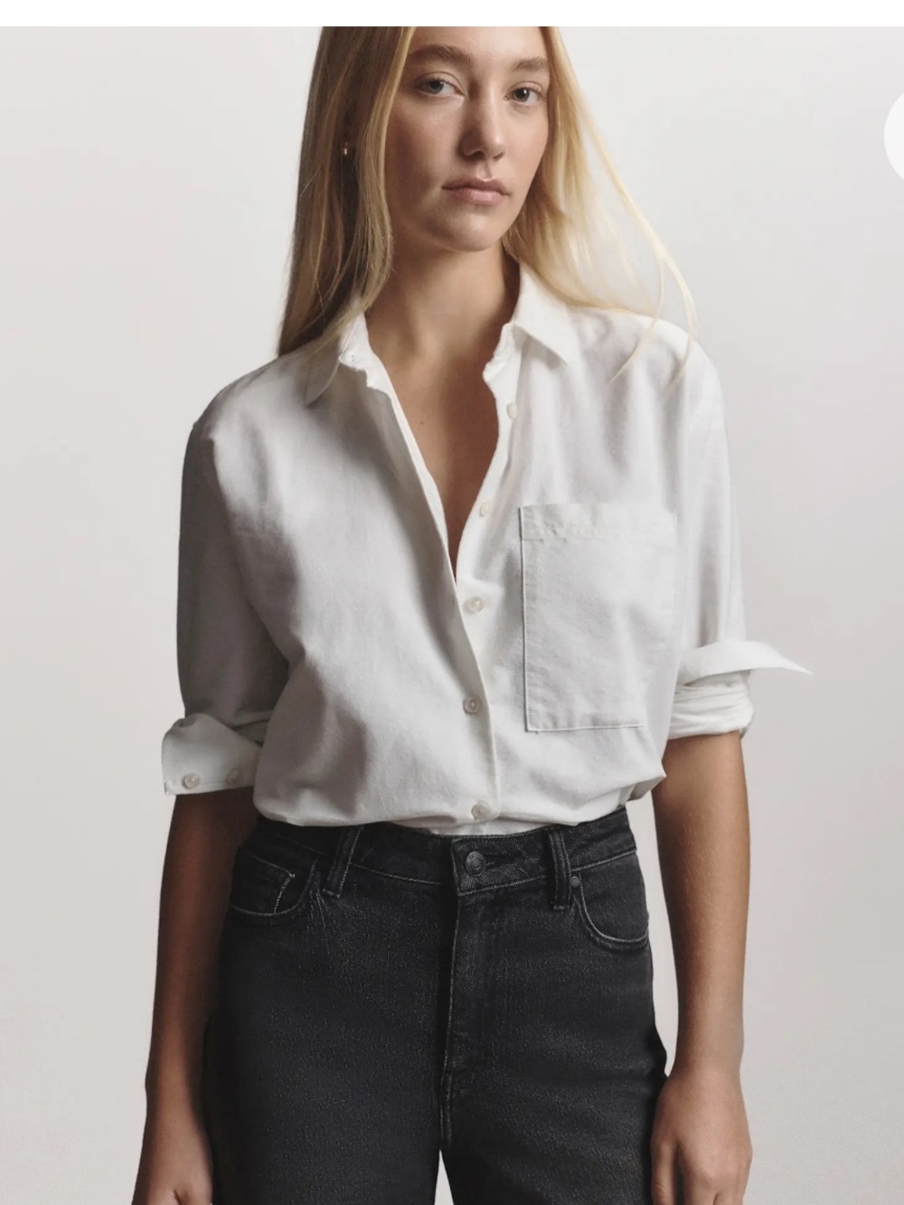 Quince Organic Cotton Relaxed Oxford Shirt